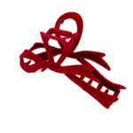 کلیپس فلزی مخملی 00201250R