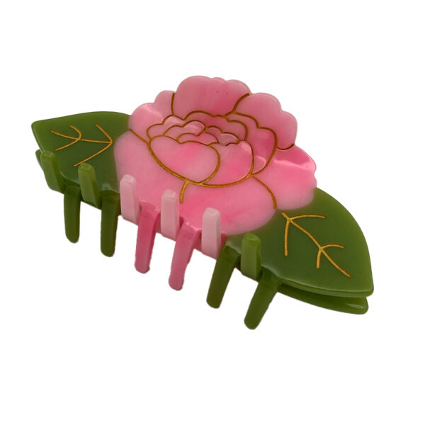 کلیپس طرح گل و برگ 00201279