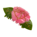 کلیپس طرح گل و برگ 00201279