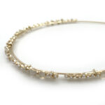 تل فلزی باریک طلایی 00303222