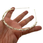 تل فلزی باریک طلایی 00303222