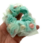 کش حریر گل برجسته 00404167