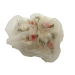 کش حریر گل برجسته 00404167