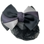 گیره فرانسوی خاکستری توردار 00808129