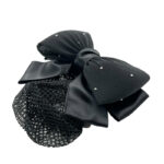 گیره فرانسوی پاپیون ساتن توردار 00808133