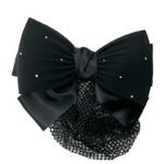 گیره فرانسوی پاپیون ساتن توردار 00808133