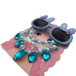 ست عینک و دستبند و گردنبند 01001283Bl