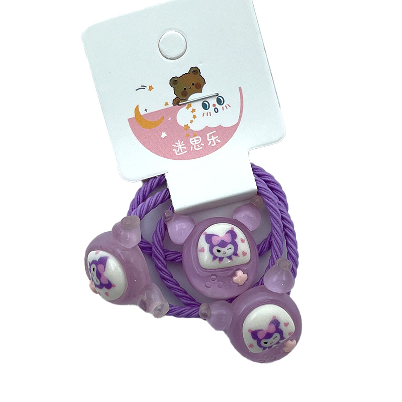 کش مو عروسکی ۳ تایی 01001301-12 کش مو عروسکی ۳ تایی 01001301-12