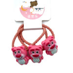 کش مو عروسکی ۳ تایی 01001301-16