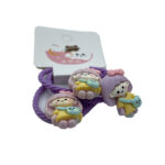 کش مو عروسکی ۳ تایی 01001301-7