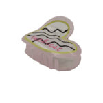 کلیپس قلب صدفی 00201298