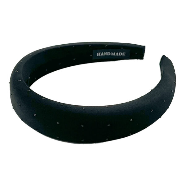 تل ابری نگین دار مشکی 00303013