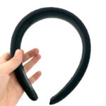 تل ابری نگین دار مشکی 00303013