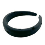 تل ابری خالدار مشکی پهن 00303106