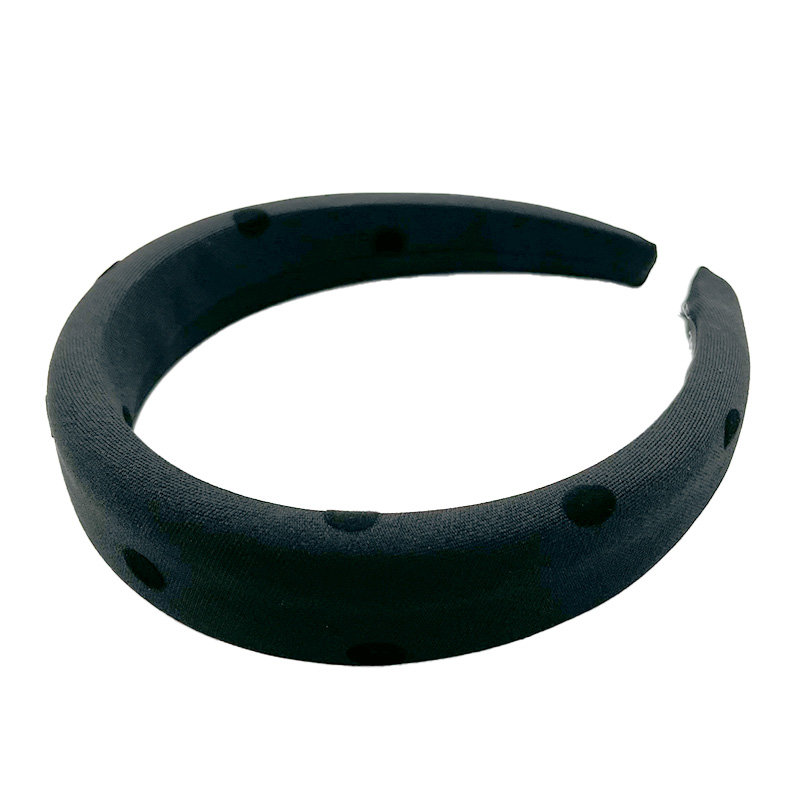 تل ابری خالدار مشکی پهن 00303106