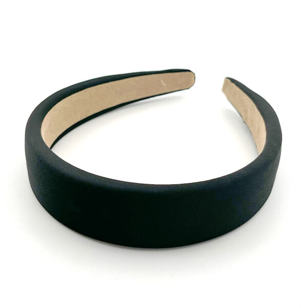 تل ابری ساتن مشکی متوسط 00303128