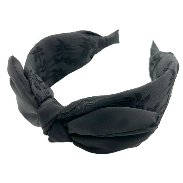 تل پارچه ای پاپیونی طرح گل 00303181