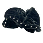 کش مخمل نگین دار 00404124