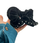 کش مخمل نگین دار 00404124