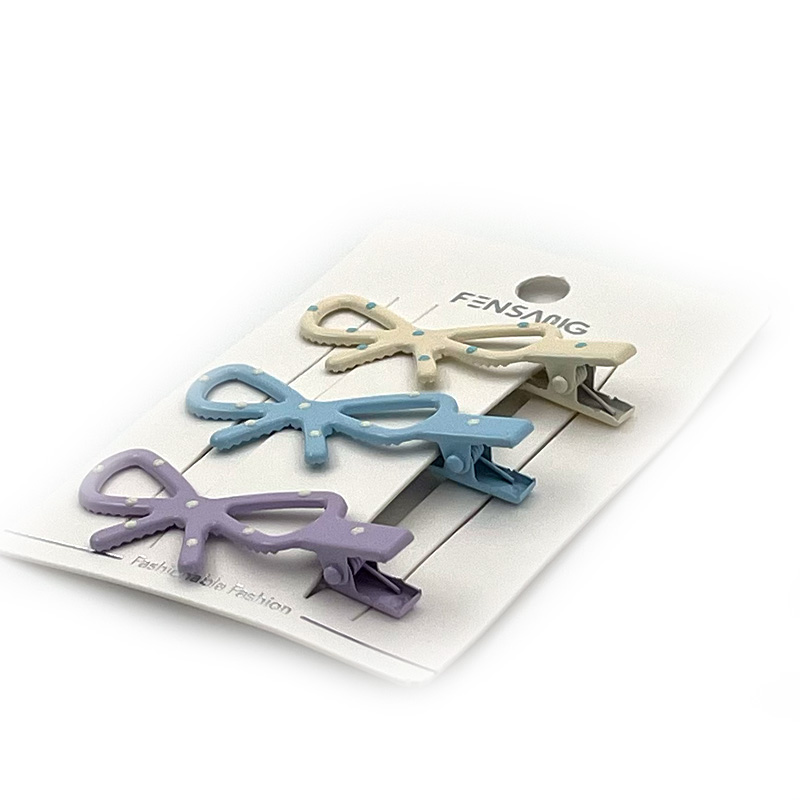 گیره انبری پاپیون رنگی خالدار 00606350 گیره انبری پاپیون رنگی خالدار 00606350