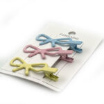 گیره انبری پاپیون رنگی خالدار 00606350