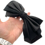 گیره فرانسوی پاپیون مشکی 00808060