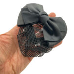 گیره فرانسوی پاپیون ساتن تور دار 00808130