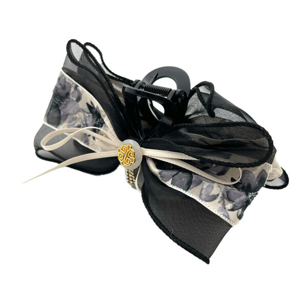 کلیپس پارچه ای پاپیون طرح دار 01101005