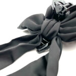 کلیپس پاپیون مشکی آویز دار 01101019