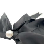 کلیپس پارچه ای مشکی آویز دار 01101026