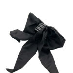 کلیپس پارچه ای مشکی آویز دار 01101026