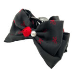 کلیپس پاپیون مرواریدی گلدار 01101063