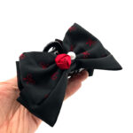 کلیپس پاپیون مرواریدی گلدار 01101063