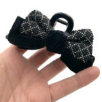 کلیپس مخمل نگین دار 01101064