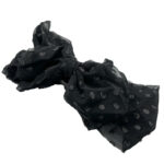 کلیپس آویزدار حریر مشکی 01101001