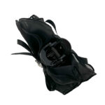 کلیپس پاپیون حریر نگین قلب 01101015