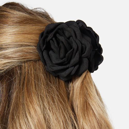 کلیپس گل مشکی فانتوپیا