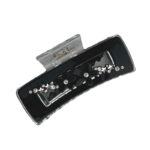 کلیپس صندوقی دو گل نگین دار 00202114