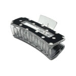 کلیپس صندوقی مشکی خالدار سفید 00202126