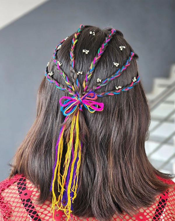 نخ بافت مو | ۹ مدل شیک برای بافت در خانه